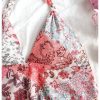 Women's Floral Halter Top Boho Ruffle Mesh Shirt V Neck Tie Backless Sleeveless Cami Tops